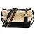 Borsa a tracolla Chanel Gabrielle in tweed Nero Beige