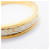 Hermès Pulsera Hermes Chaine d'Ancre Mini Click Bangle Blanco Dorado  - vista 8