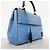 Borsa Louis Vuitton Epi Denim Cluny BB Blu - vista 2