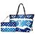 Borsa Tote Louis Vuitton LV Escale Neverfull MM Blu