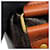 Sac à bandoulière Le Monogram Yves Saint Laurent Marron  - vue 14