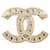 Spilla Chanel con strass D'oro - vista 3