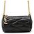 Micro borsa a tracolla con catena Yves Saint Laurent Nero
