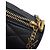Micro borsa a tracolla con catena Yves Saint Laurent Nero - vista 8