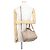 Borsa a mano Loewe Hammock Nugget in pelle Beige - vista 5