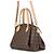 Borsa Louis Vuitton Monogram Rivoli PM Bordò - vista 2