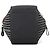 Borsa Loewe Hammock Compact in pelle e rafia Nero Arancione - vista 3