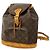 Zaino Louis Vuitton Monogram Montsouris MM Marrone