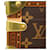 Louis Vuitton Monogram Watch Case Brown Navy blue - view 6