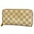 Zippy Wallet Louis Vuitton Damier Azur Weiß