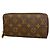Louis Vuitton Monogram Zippy Wallet Braun