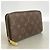 Louis Vuitton Monogram Zippy Wallet Braun - Ansicht 2