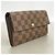 Portafoglio lungo Sarah Damier Louis Vuitton Damier ebene - vista 2