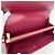 Portafoglio lungo Sarah Monogram Louis Vuitton Marrone Fuschia - vista 3