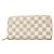 Louis Vuitton Damier Azur Zippy Wallet Pink Weiß