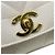 Borsa a tracolla Chanel White Matelassé Chain Bianco - vista 14