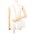 Borsa a tracolla Chanel White Matelassé Chain Bianco - vista 4