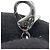 Collana lunga Chanel Gunmetal con strass Metallico - vista 9