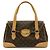 Borsa a Spalla Louis Vuitton Monogram Beverly GM Marrone Nero Bianco Monogramma - vista 2
