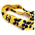 Borsa Chanel Coco Mark Flower Nero Giallo - vista 5