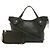 Sac à main Louis Vuitton Monogram Mahina PM Noir