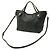 Sac à main Louis Vuitton Monogram Mahina PM Noir - vue 3