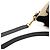 Céline Borsa Celine Luggage Nano Shopper Nero Bianco Beige Cachi - vista 6