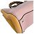 Borsa a mano Gucci Bamboo in pelle rosa - vista 8