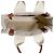 Chloé Woody Small Baumwoll-Canvas Tote Bag Beige - Ansicht 15