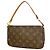 Louis Vuitton Monogram Pochette Accessoires Pochette Marrone