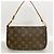 Louis Vuitton Monogram Pochette Accessoires Pochette Marrone - vista 10