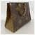 Louis Vuitton Monogram Giant Reverse OnTheGo MM Tote Bag Brown - view 2