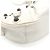 Borsa a tracolla Balenciaga Le Cagole XS Bianco - vista 4