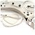 Borsa a tracolla Balenciaga Le Cagole XS Bianco - vista 7