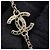 Collana Chanel Champagne Gold D'oro - vista 7