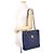 Borsa Chanel Matelassé in Navy Blu navy - vista 4
