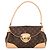 Borsa a tracolla Louis Vuitton Monogram Beverly MM Marrone