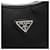 Saffiano Borsa Pouch Prada Triangle Re-Edition 2005 Nero  - vista 7