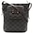 Borsa a tracolla Loewe Repeat Anagram Marrone Nero Marrone scuro