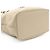 Borsa Loewe Anagram Amazona Fusta Beige - vista 8