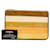 Clutch a righe CHANEL Nero Multicolore Giallo  - vista 10