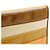 Clutch a righe CHANEL Nero Multicolore Giallo  - vista 6