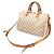 Borsa Louis Vuitton Damier Azur Speedy Bandoulière 30 Crudo - vista 3