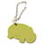 Hermès Hermes Chevre Leather Keyring in Brown and Green  - view 3