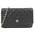 Catena per portafoglio Chanel Timeless Classic Line AP0250 Nero