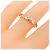 Anello Chanel Coco Crush Mini in oro rosa D'oro - vista 4