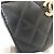Monedero Chanel de piel de becerro granulado negro - vista 5