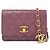 Chanel AP3480 Bordeaux Grained Calfskin Chain Shoulder Wallet Bordò