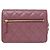 Chanel AP3480 Bordeaux Grained Calfskin Chain Shoulder Wallet Bordò - vista 2