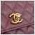 Chanel AP3480 Bordeaux Grained Calfskin Chain Shoulder Wallet Bordò - vista 4